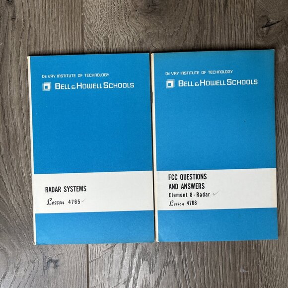 De Vry Technical Institute Lesson Booklets Bell & Howell Lot Of 17 - 1960's EUC - Picture 7 of 13